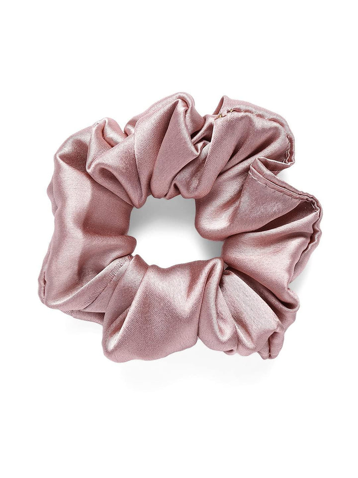 Set of 6 Women Satin Silk Scrunchies - Trendisia