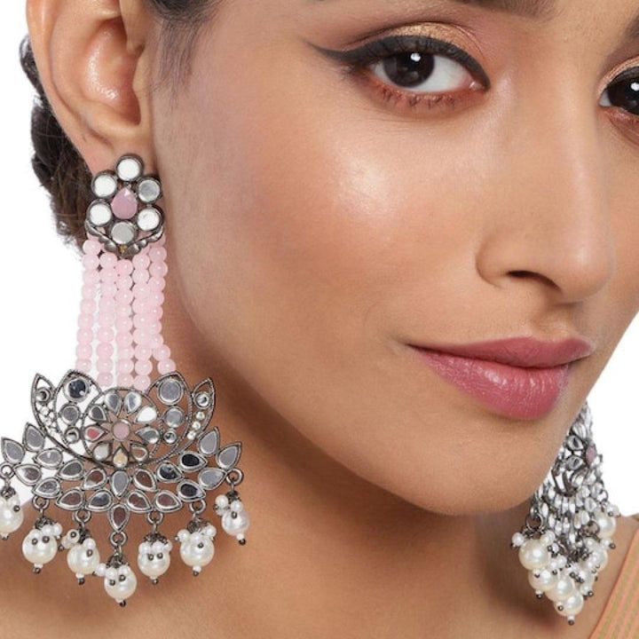 Silver-Plated Classic Drop Earrings - Trendisia
