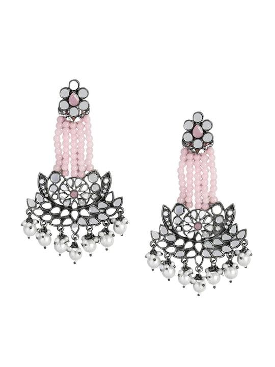 Silver-Plated Classic Drop Earrings - Trendisia
