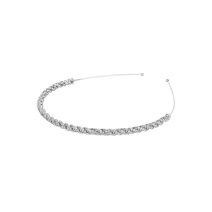 Silver Rhinestone Hairband for Women - Trendisia