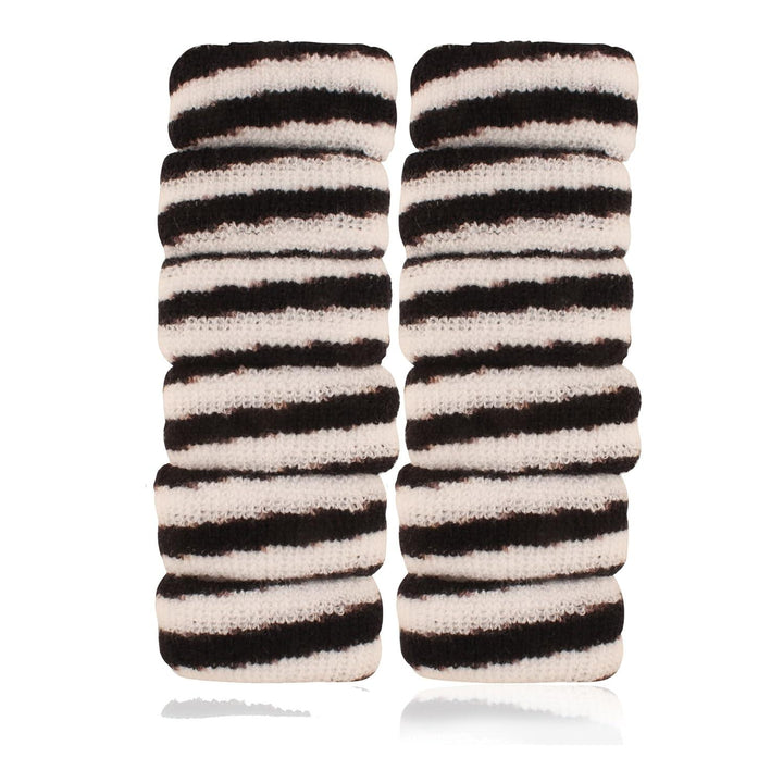 Soft Multicolor Set of 24 Hair Rubber Bands - Trendisia
