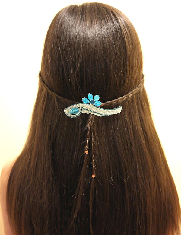 Studded Back Clip Hair Accessories - Trendisia