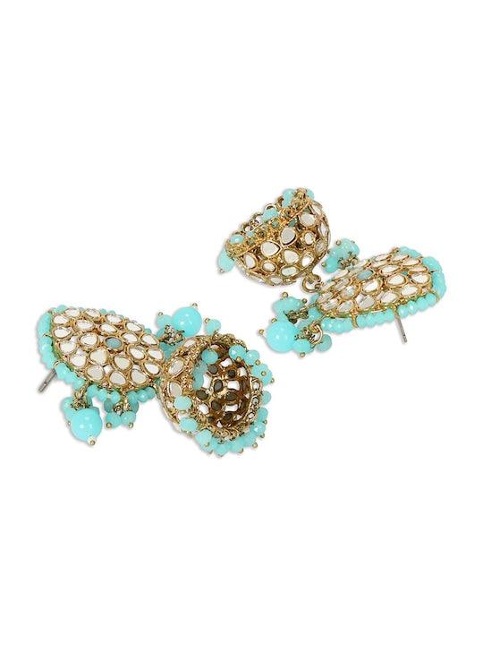 Teardrop Jhumkas Earrings - Trendisia