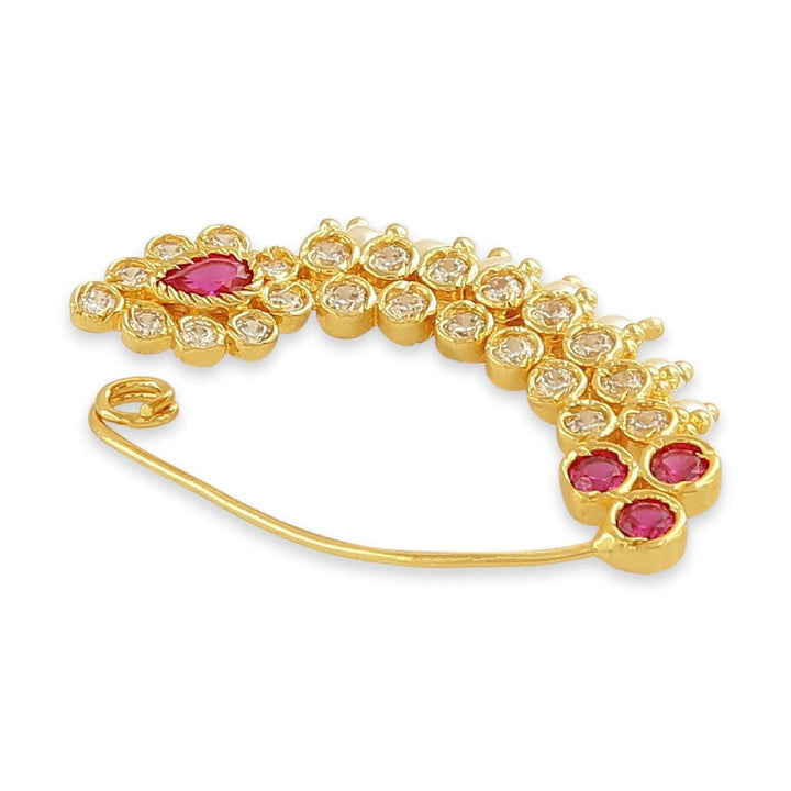 Traditional Gold Plated AD Banu Nath - Trendisia