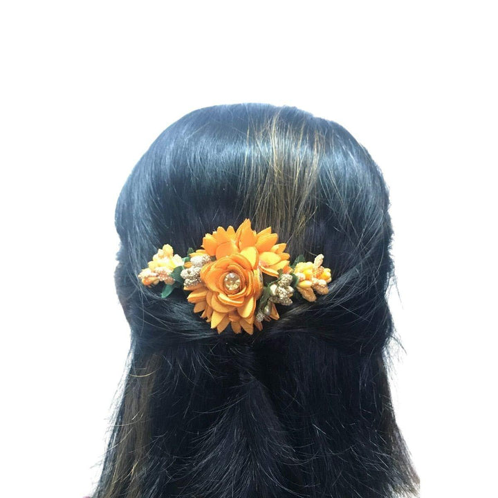 Trendisia Pack of 3 Floral Beaded Comb Pins - Trendisia