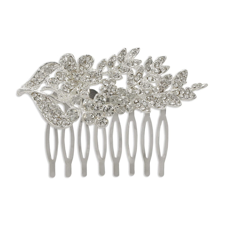 Trendisia Women Silver-Toned Comb Pin - Trendisia