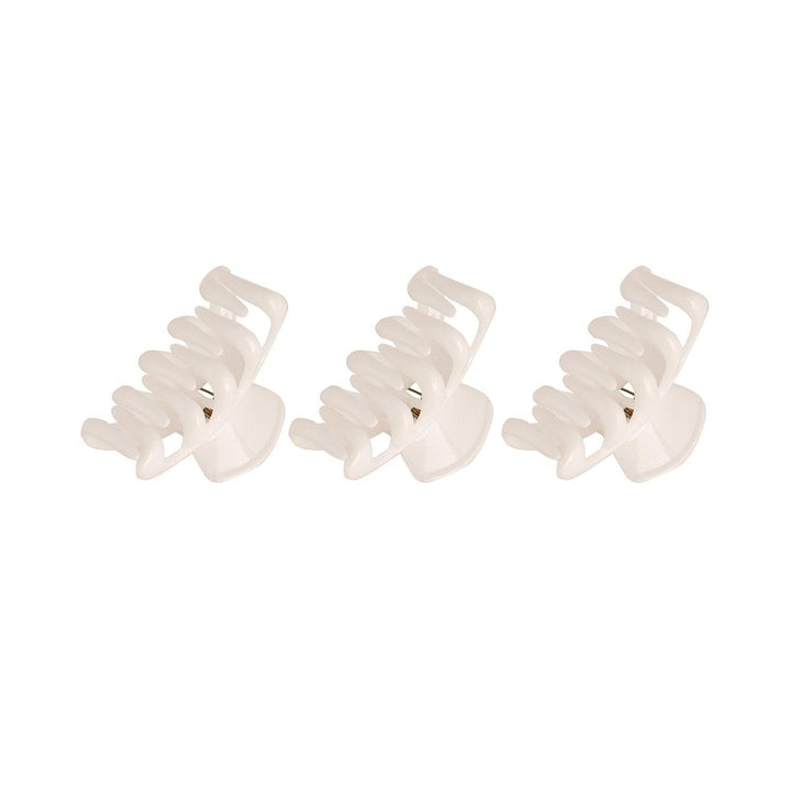 White acrylic Butterfly Clip - Trendisia