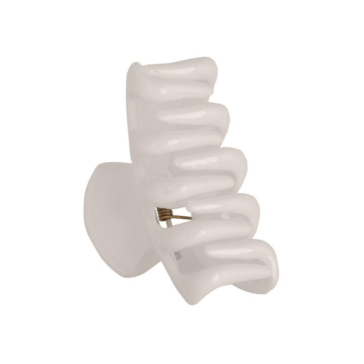 White acrylic Butterfly Clip - Trendisia