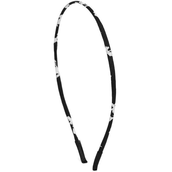 Women Black White Hairband - Trendisia