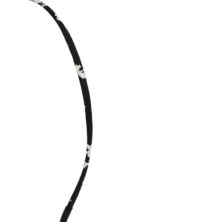 Women Black White Hairband - Trendisia
