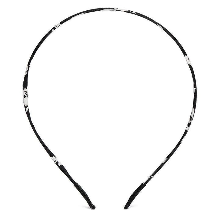 Women Black White Hairband - Trendisia