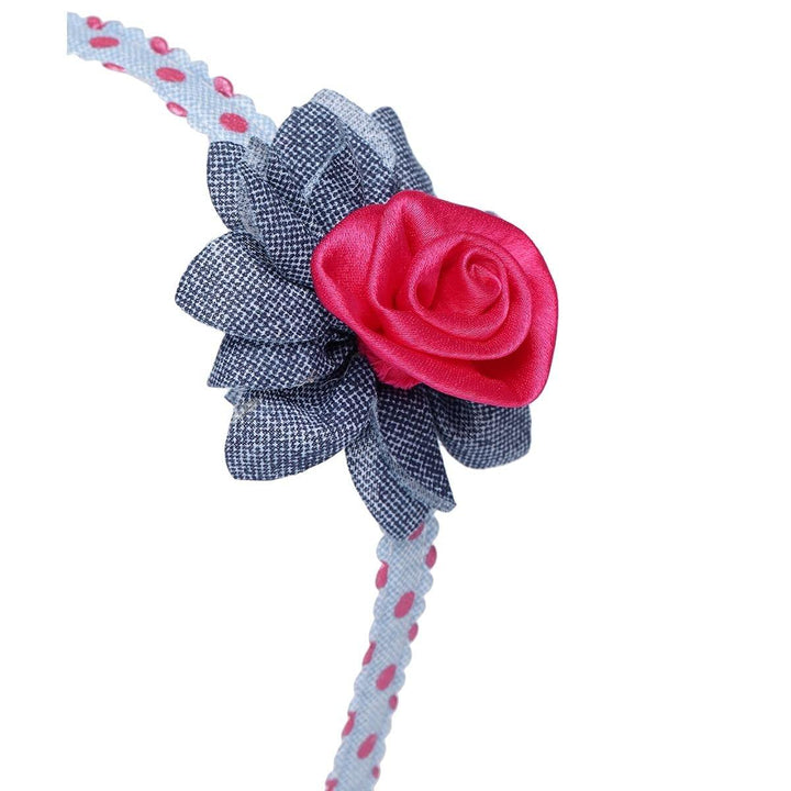 Women Blue Pink Hairband - Trendisia