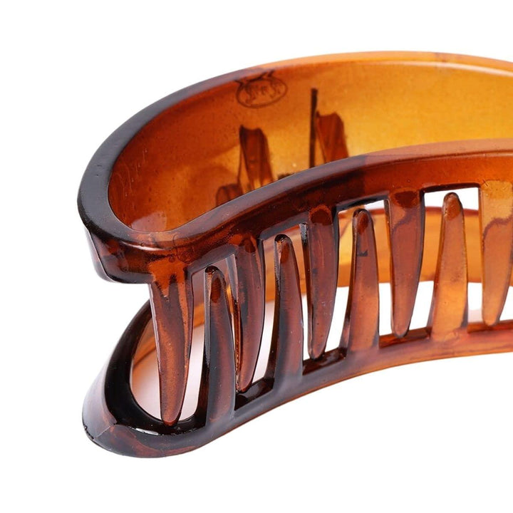 Women Brown Black Set of 3 Claw Clip - Trendisia