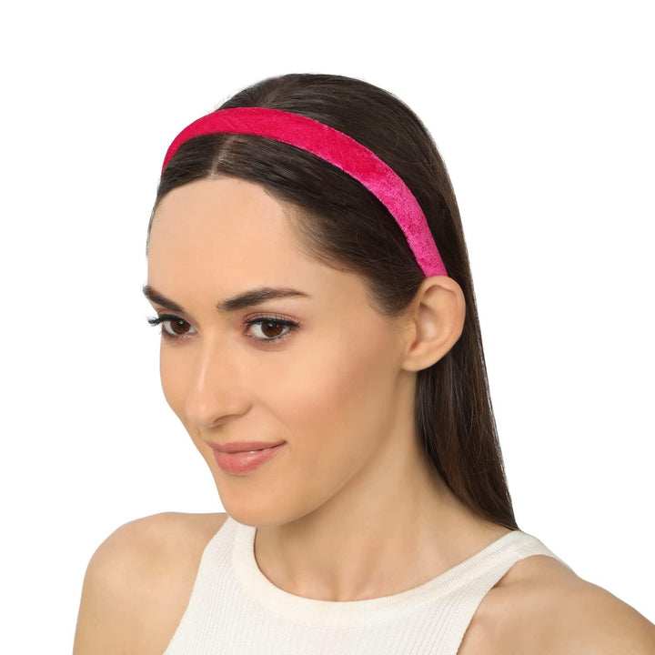 Women Navy Blue Red Set of 6 Hairband - Trendisia