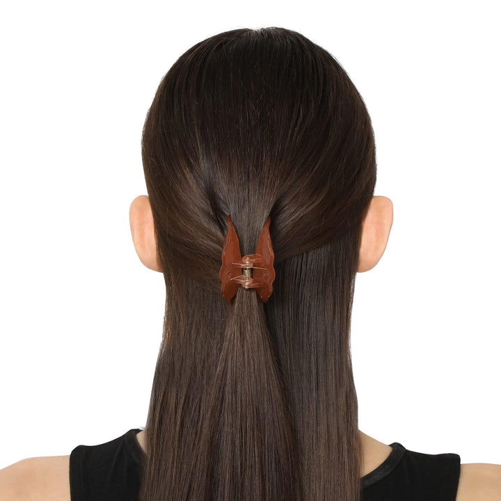 Women Red Blue Set of 6 Claw Clip - Trendisia