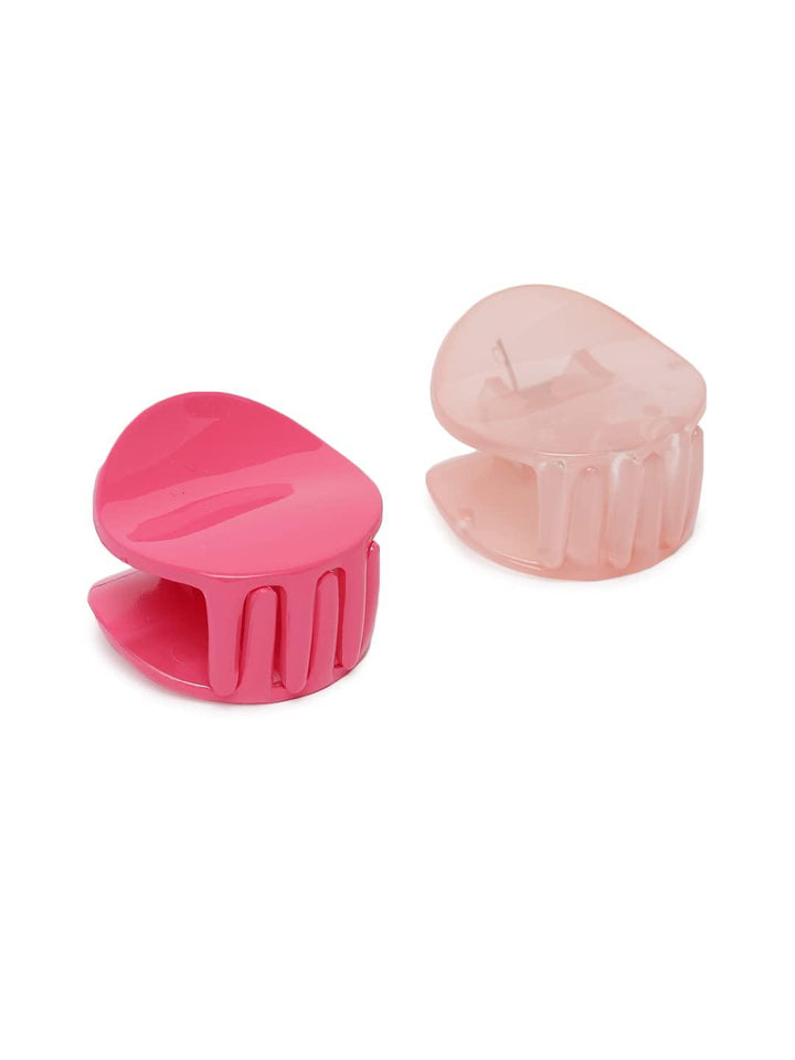 Women Set of 2 Solid Claw Clip - Trendisia