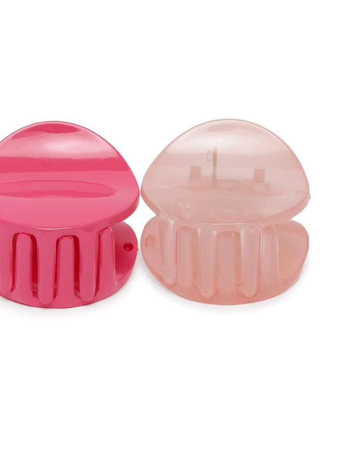 Women Set of 2 Solid Claw Clip - Trendisia