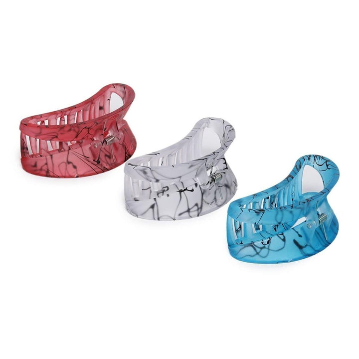 Women Set Of 3 Claw Clips - Trendisia
