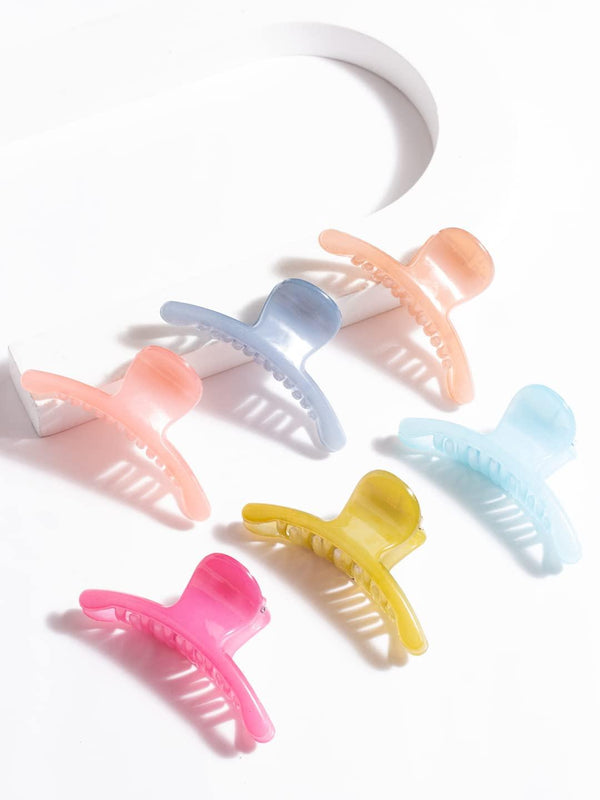 Women Set Of 6 Claw Clips - Trendisia
