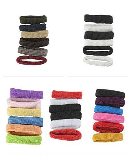 Woolen Charming Rubber Hair Bands Set of 30 - Trendisia